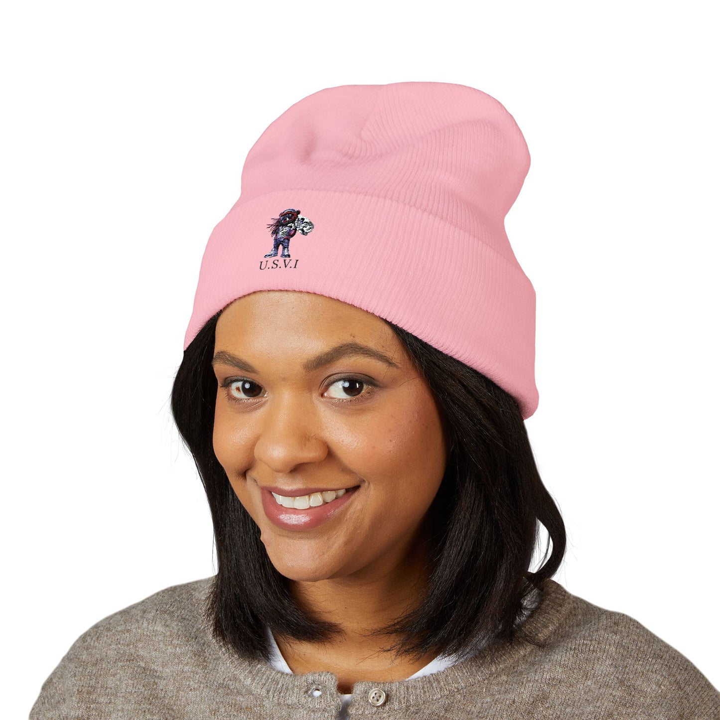 Embroidered Classic Cuffed VI Beanie