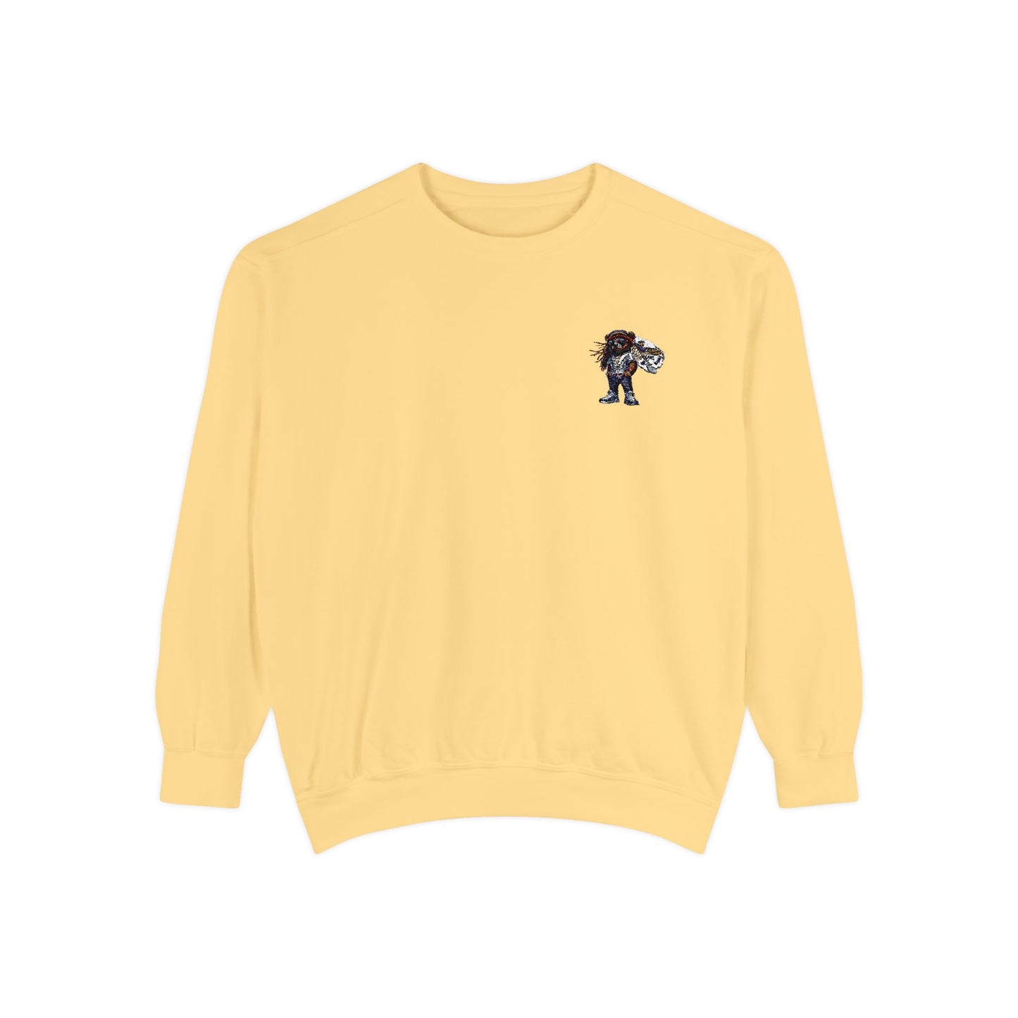 Cute Embroidered VI Unisex Bear Sweatshirt