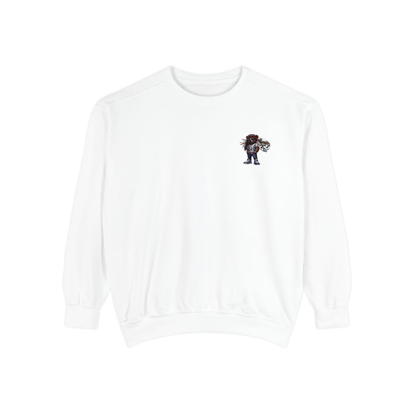 Embroidered VI Bear Sweat Shirt