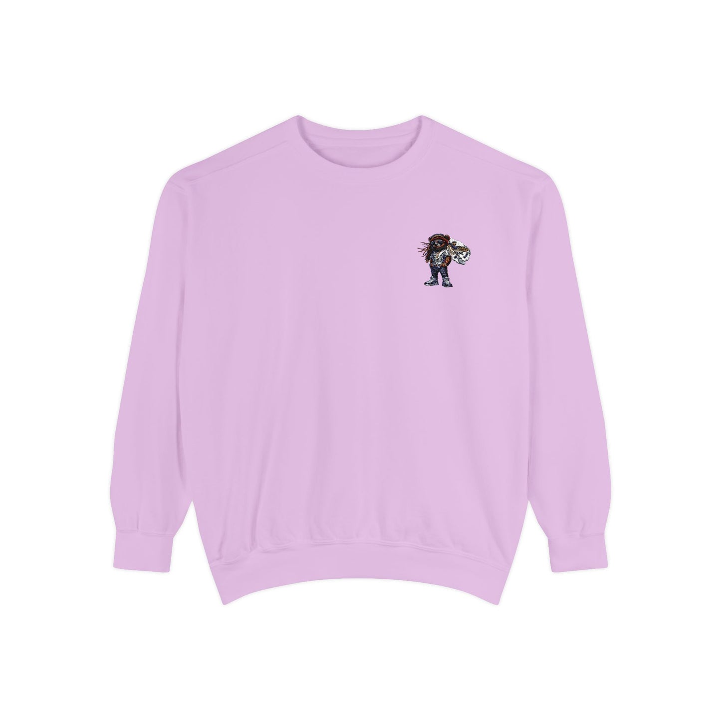 Cute Embroidered VI Unisex Bear Sweatshirt