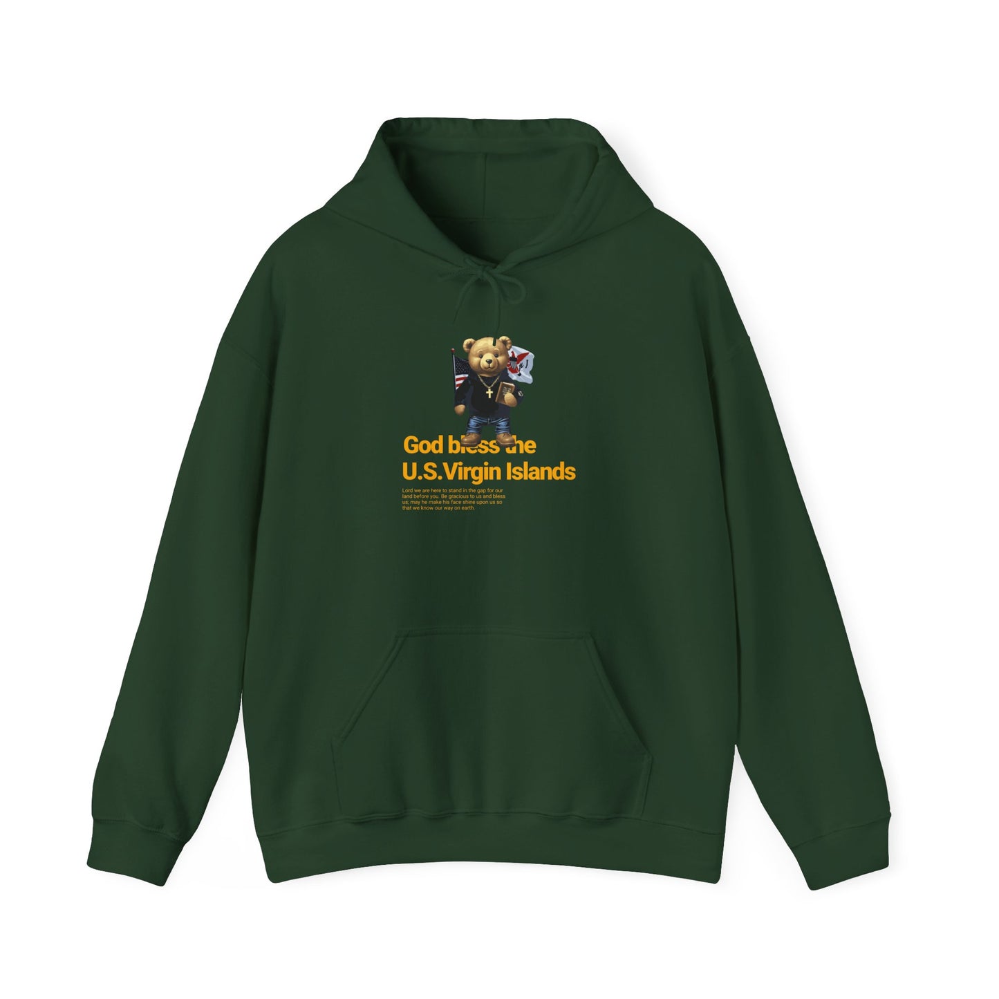 God Bless the U.S. Virgin Islands Hoodie