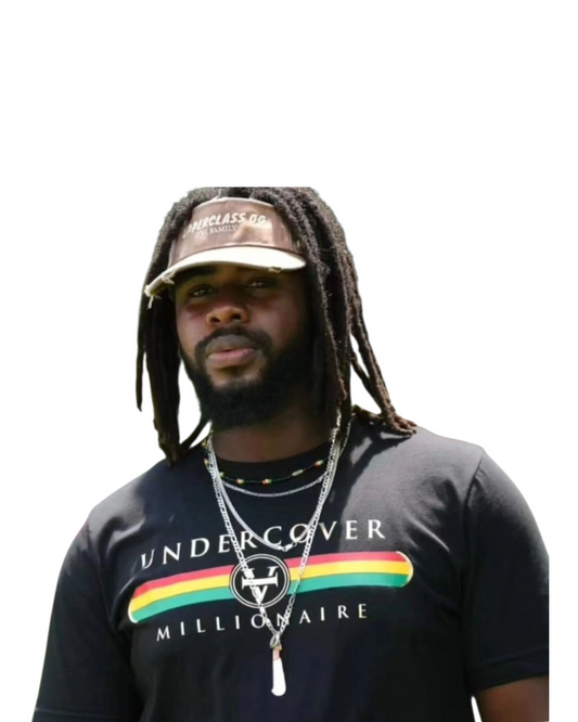 Undercover Millionaire Rasta Stripe Tee