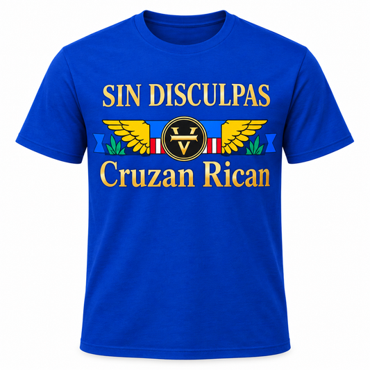 Sin Disculpas – Cruzan Rican Signature Tee