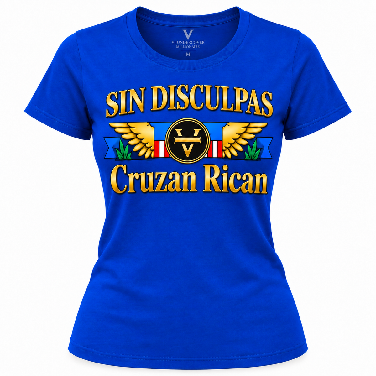 Sin Disculpas Cruzan Rican Tee