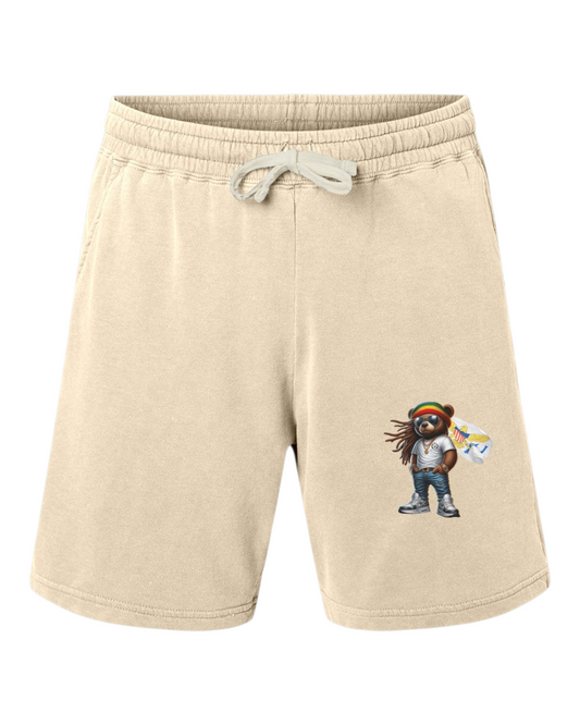 Embroidered VI Bear Fleece Sweat Pants