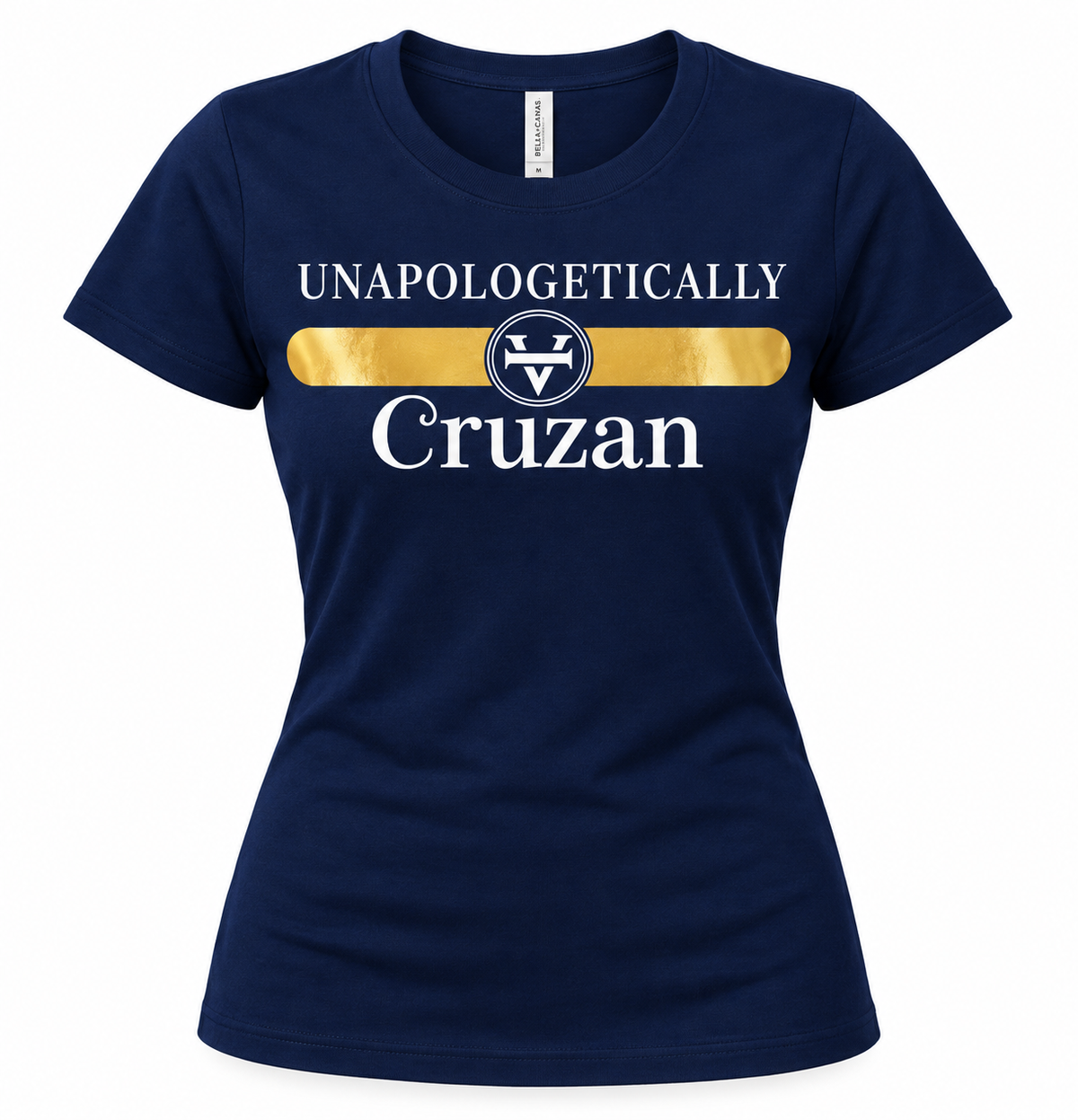 Unapologetically Cruzan Women’s Tee - Gold