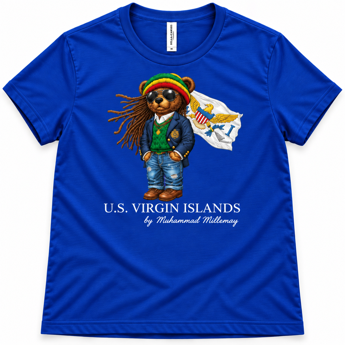 USVI Island Bear Signature Tee