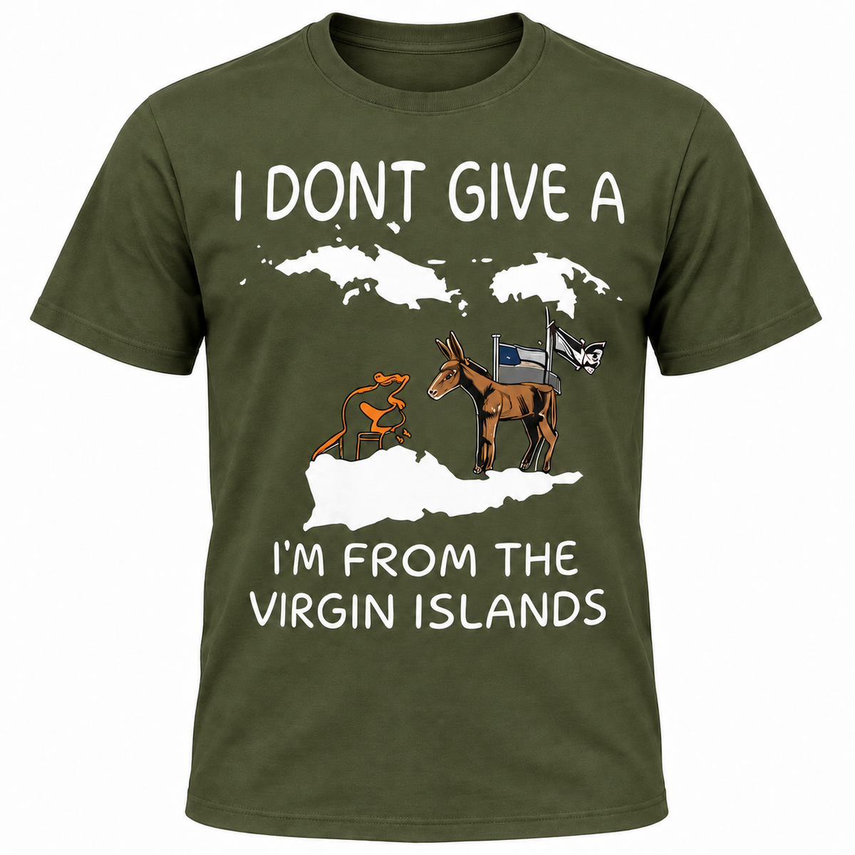 I Don’t Give A… I’m From the Virgin Islands Graphic Tee