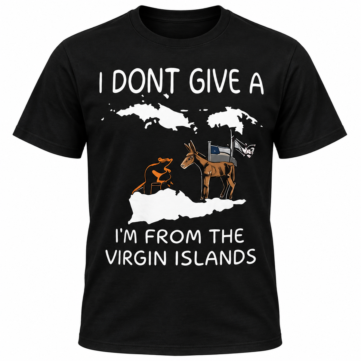 I Don’t Give A… I’m From the Virgin Islands Graphic Tee