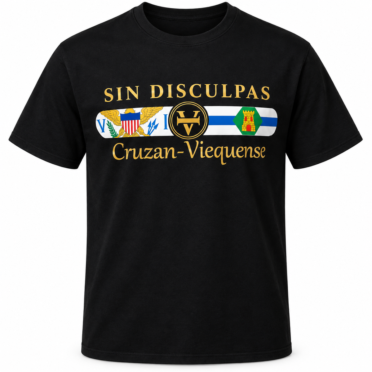 Sin Disculpas Cruzan–Viequense Heritage Tee