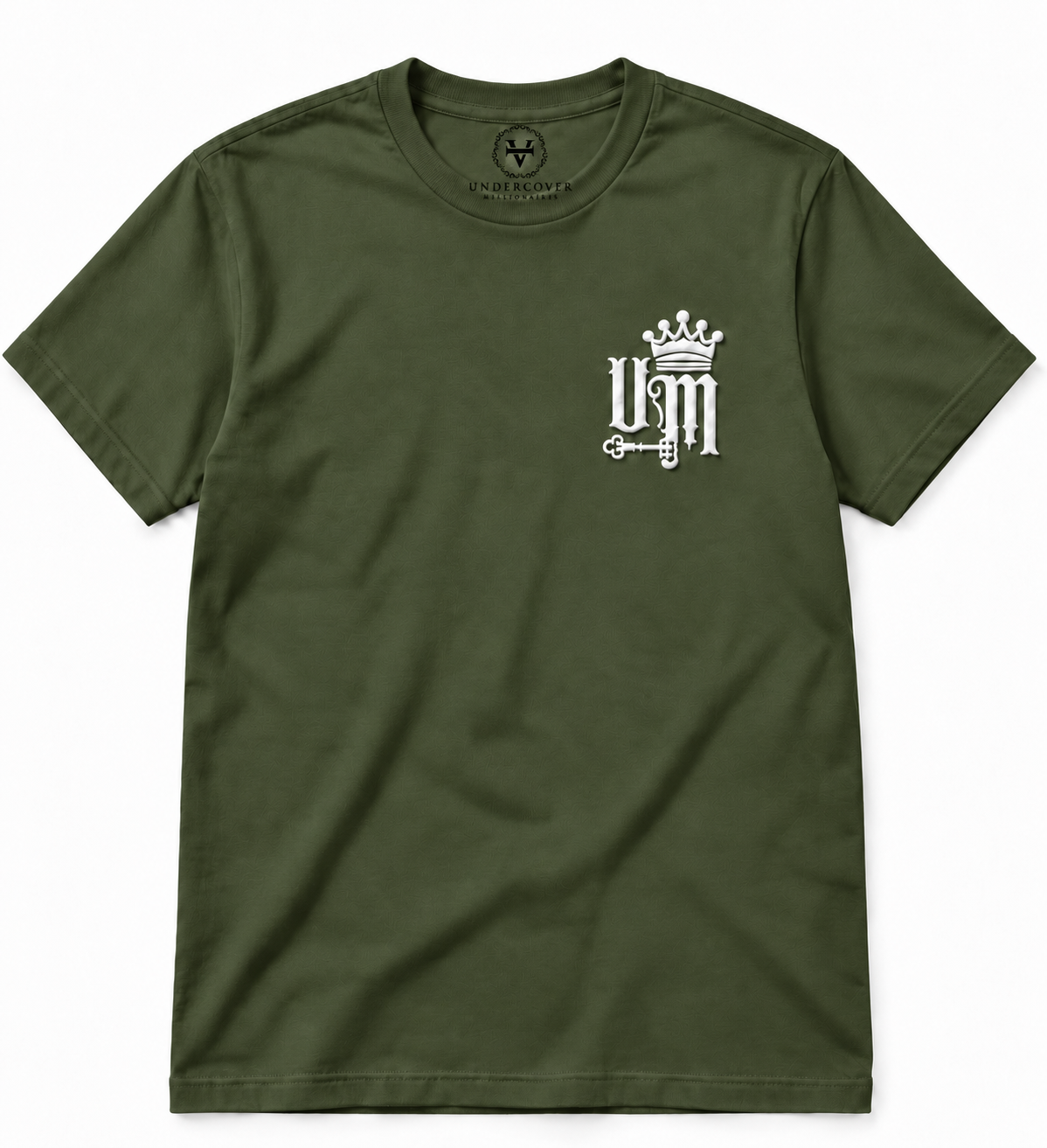 Undercover Millionaire Crown Monogram Tee
