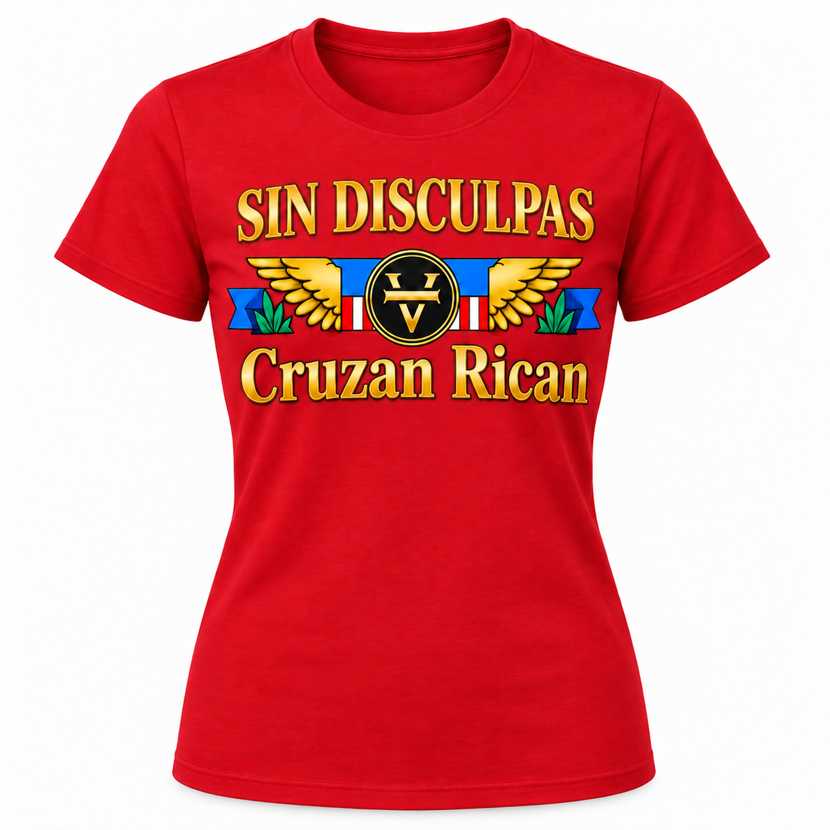 Sin Disculpas Cruzan Rican Tee
