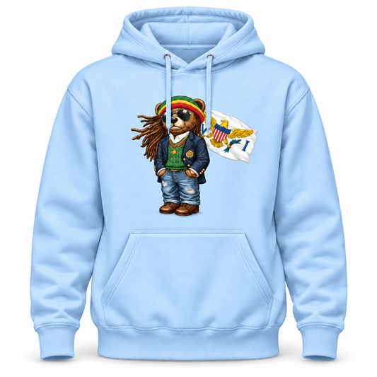 VI Island Bear Heritage Hoodie